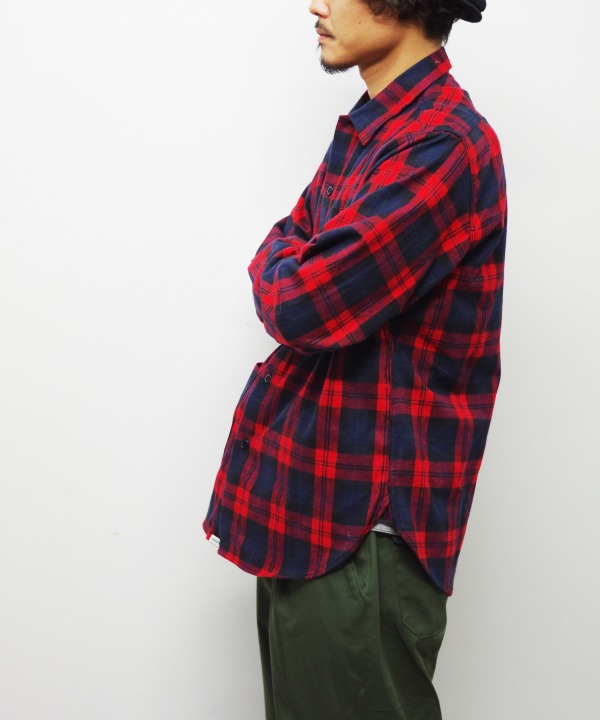 Sassafras/ササフラス Diggin Shirt - Tartan Check [シャツ(長袖