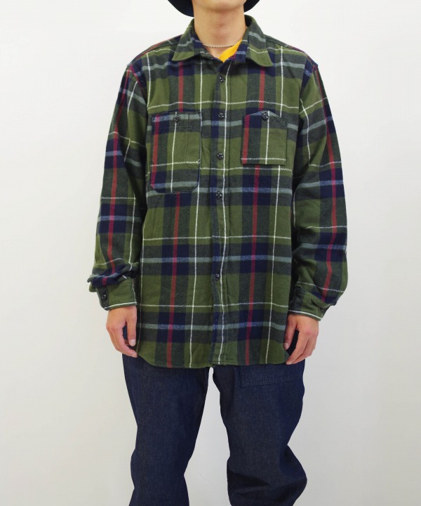 エンジニアド ガーメンツ/Engineered Garments　Work Shirt - Big Plaid Heavy Flannel