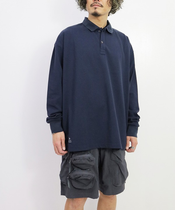 フレッシュサービス/FreshService PIQUE JERSEY L/S POLO[ポロシャツ