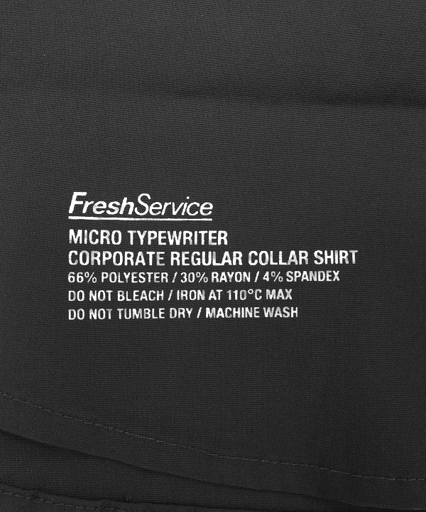 フレッシュサービス/FreshService MICRO TYPEWRITER CORPORATE S/S