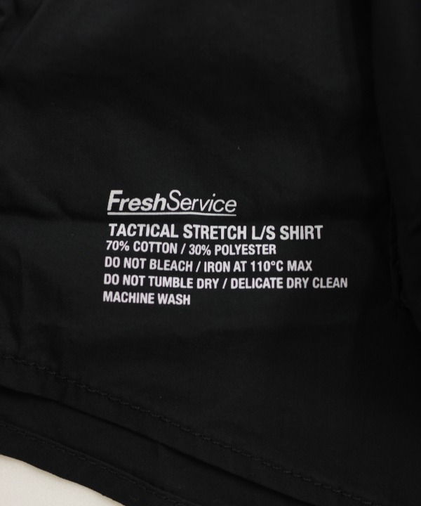 フレッシュサービス/FreshService TACTICAL POCKET L/S SHIRT [シャツ