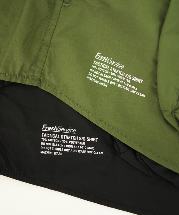 フレッシュサービス/FreshService TACTICAL POCKET STRETCH S/S SHT