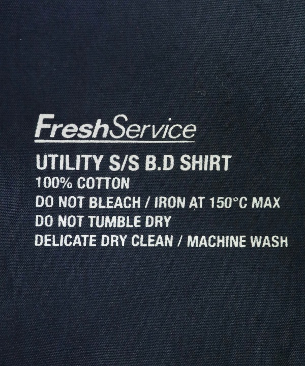 フレッシュサービス/FreshService UTILITY S/S B.D SHIRT（全2色