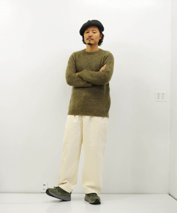 ハツキ/HATSKI　2 Tuck Easy Chino Trouser