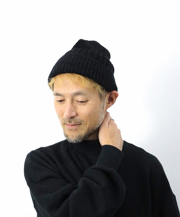 mature ha./マチュアーハ knit cap - lamb wool x cashmere[帽子(ニットキャップ)]｜MAPS 通販  【正規取扱店】