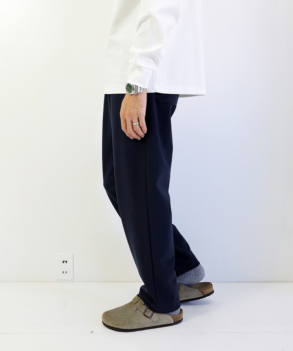 マニュアルアルファベット/Manual Alphabet THERMO JERSEY TAPERD PANT