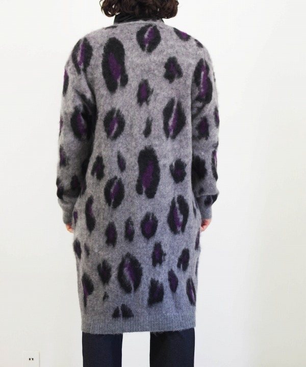 Needles/ニードルズ Mohair Long Cardigan - Leopard [トップス