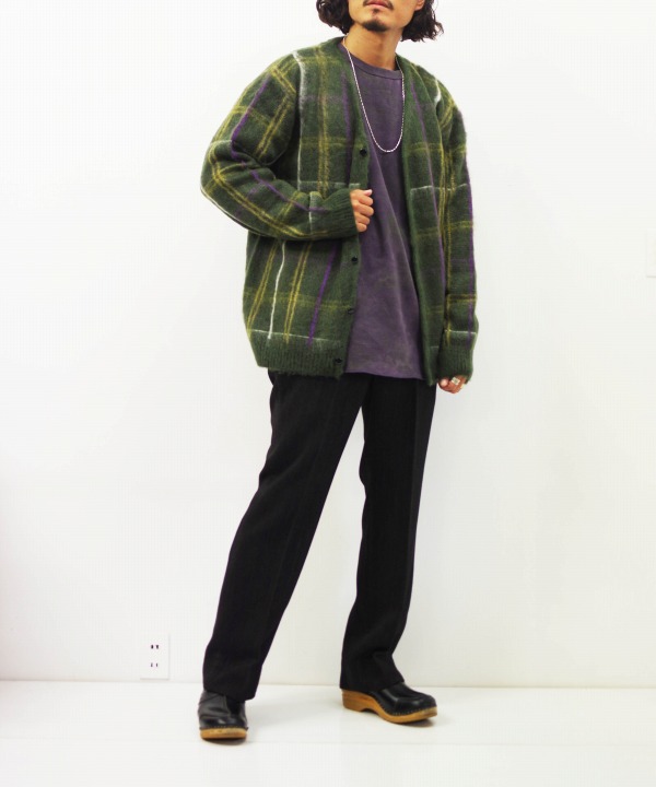 Needles/ニードルズ Mohair Cardigan - Windowpane [トップス