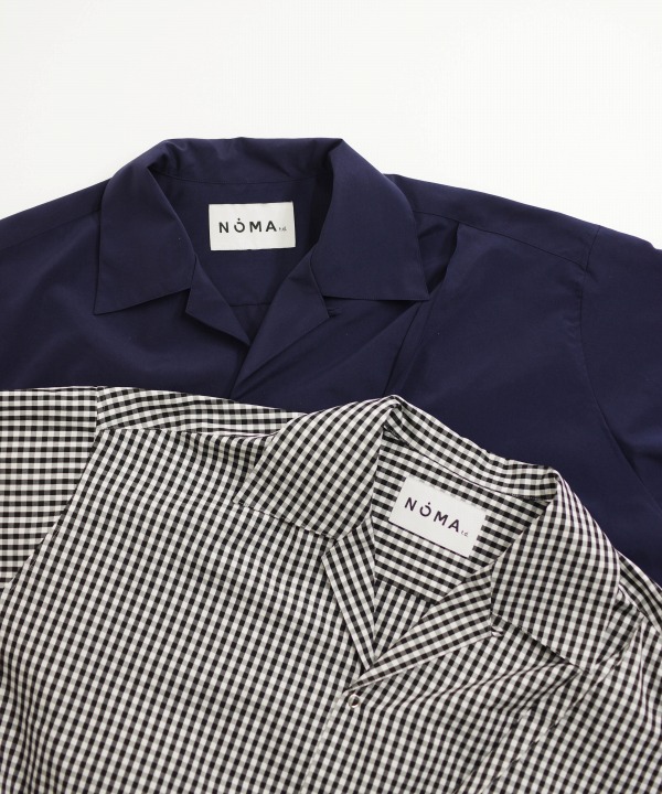 NOMA t.d./ノーマ ティーディー Work Shirt - Fold（全2色） [シャツ