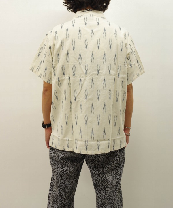 サウス２ ウエスト８/South2 West8 S/S Smokey Shirt - Deer Ikat