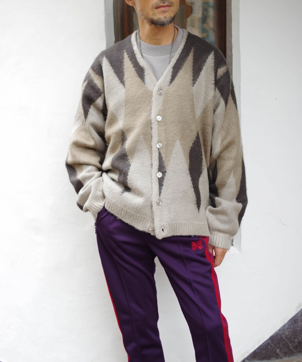 タウンクラフト/TOWNCRAFT shaggy jacqaurd cardigan[トップス