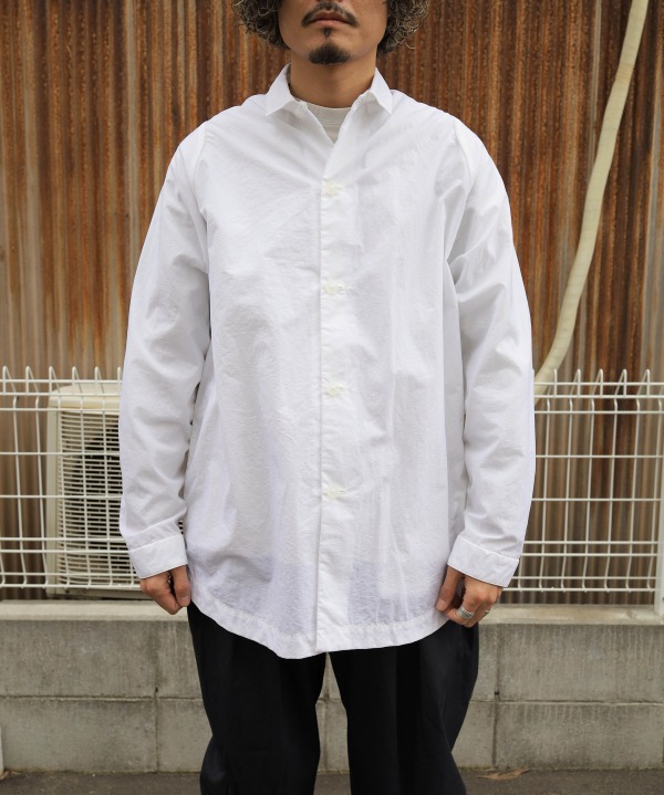 teatora テアトラ シャツ カートリッジシャツ パッカブル ホワイト 白