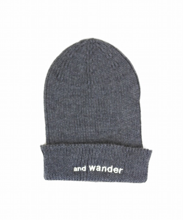 and wander/アンドワンダー merino wool cap [帽子(ニットキャップ)]｜MAPS 通販 【正規取扱店】